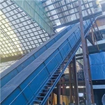 Transportador de banda de pared lateral cerrado