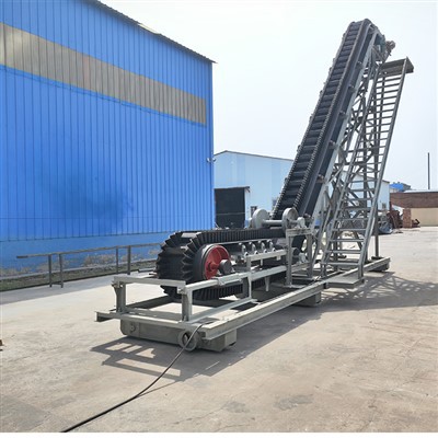 Fábrica de máquinas transportadoras de pared lateral móvil en China